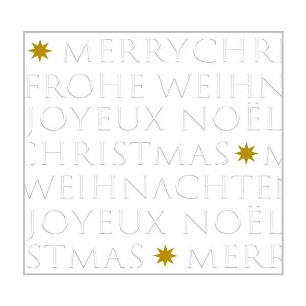 Produktbild des Artikels Servietten "Merry Christmas" ()