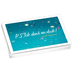 Produktbild des Artikels P.S. Ich denk an dich! - Postkartenset (Schreibwaren - Kartoniert)