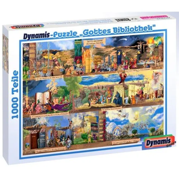 Produktbild des Artikels Puzzle "Gottes Bibliothek" ()
