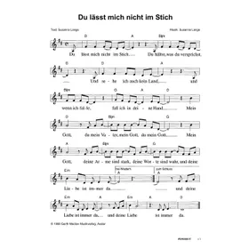 Produktbild des Artikels Du lässt mich nicht im Stich (Noten - Download)