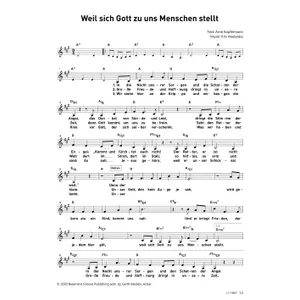 Produktbild des Artikels Weil sich Gott zu uns Menschen stellt (Noten - Download)