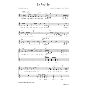 Produktbild des Artikels By And By (Noten - Download)