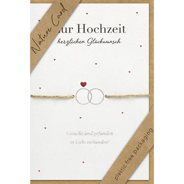 Produktbild des Artikels Faltkarte "Zur Hochzeit - herzlichen Glückwunsch" (Schreibwaren)