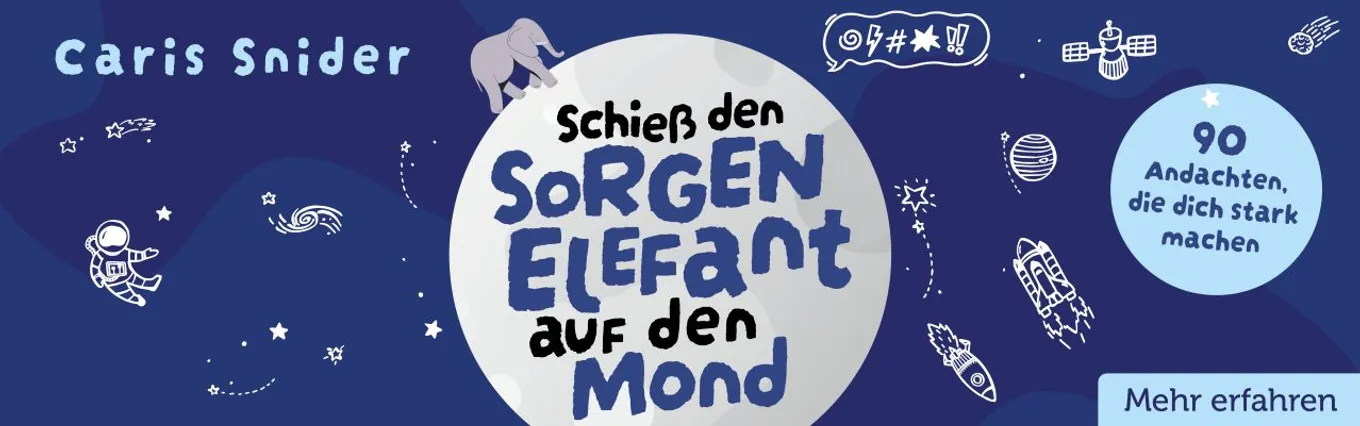 Banner zu Schieß den Sorgen-Elefant auf den Mond