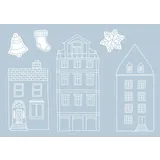 Stimmungsbild zu Fensterbild-Set Winterzeit