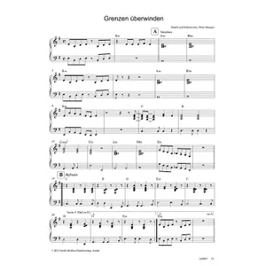Produktbild des Artikels Grenzen überwinden (Noten - Download)