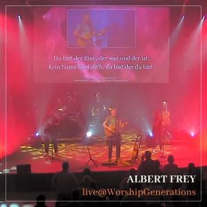 Produktbild des Artikels Albert Frey live@WorshipGenerations (MP3-Album - Download)