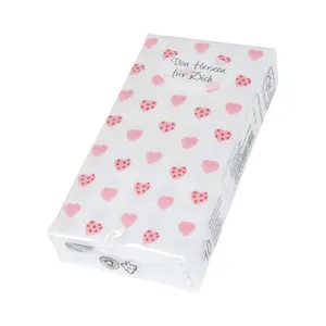 Produktbild des Artikels Papiertaschentücher "Von Herzen für Dich" ()