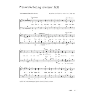 Produktbild des Artikels Preis und Anbetung sei unserm Gott (Noten - Download)