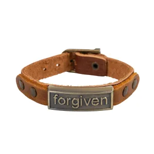 Produktbild des Artikels Leder-Armband "forgiven" - braun ()