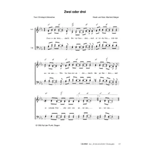 Produktbild des Artikels Zwei oder drei (Noten - Download)