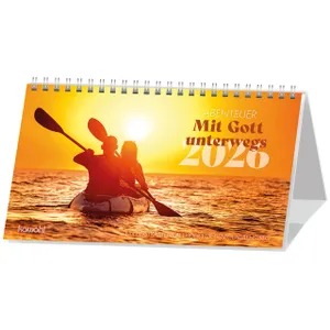 Produktbild des Artikels Abenteuer - Mit Gott unterwegs 2026 - Postkartenkalender (Kalender - Spiralbindung)