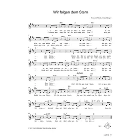 Produktbild des Artikels Wir folgen dem Stern (Noten - Download)