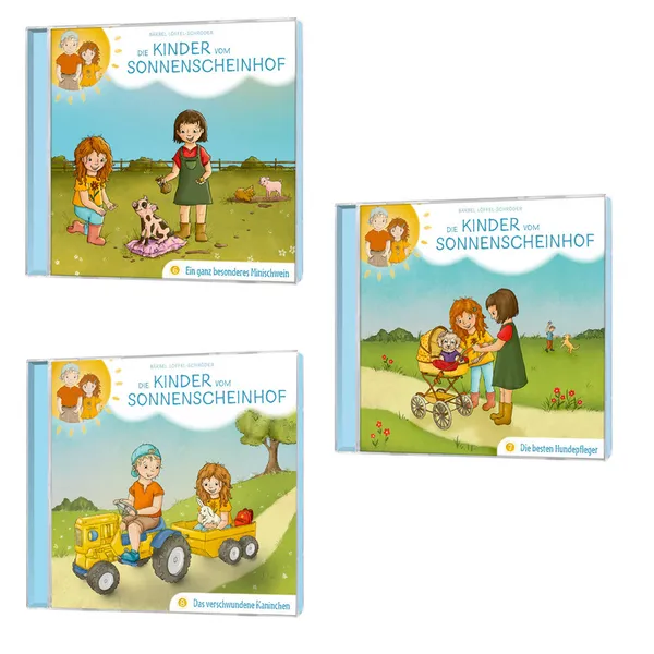 Produktbild des Artikels Die Kinder vom Sonnenscheinhof - CD-Set 3 (Hörbuch/Hörspiel - CD)
