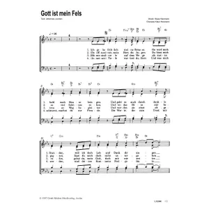 Produktbild des Artikels Gott ist mein Fels (Noten - Download)