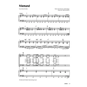 Produktbild des Artikels Niemand (Noten - Download)