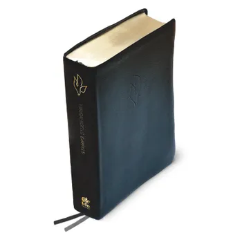 Produktbild des Artikels Stamps Studienbibel - Leder, schwarz (Bibel - Leder)