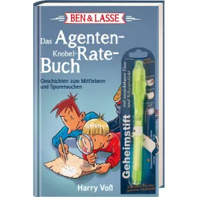 Produktbild des Artikels Ben & Lasse - Das Agenten-Knobel-Rate-Buch (Buch - Gebunden)