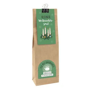 Produktbild des Artikels Tee mit Grußkarte: Kleiner Weihnachtsgruß (Lebensmittel)