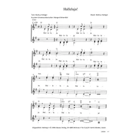 Produktbild des Artikels Halleluja! (Noten - Download)