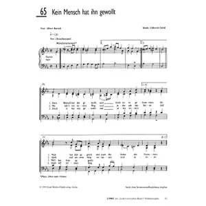 Produktbild des Artikels Kein Mensch hat ihn gewollt (Noten - Download)