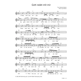 Produktbild des Artikels Gott redet mit mir (Noten - Download)