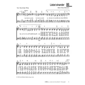 Produktbild des Artikels Liebet einander (Noten - Download)