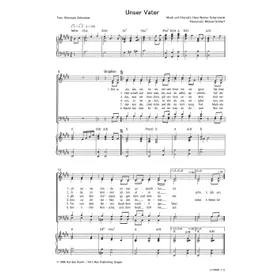 Produktbild des Artikels Unser Vater (Noten - Download)