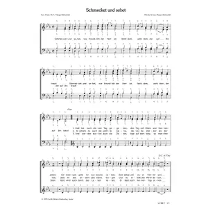 Produktbild des Artikels Schmecket und sehet (Noten - Download)