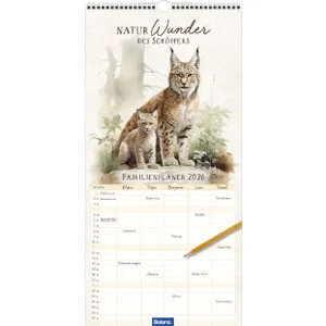 Produktbild des Artikels NaturWunder des Schöpfers 2026 - Familienplaner (Kalender - Spiralbindung)