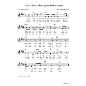 Produktbild des Artikels Auch kleine Lichter geben hellen Schein (Noten - Download)