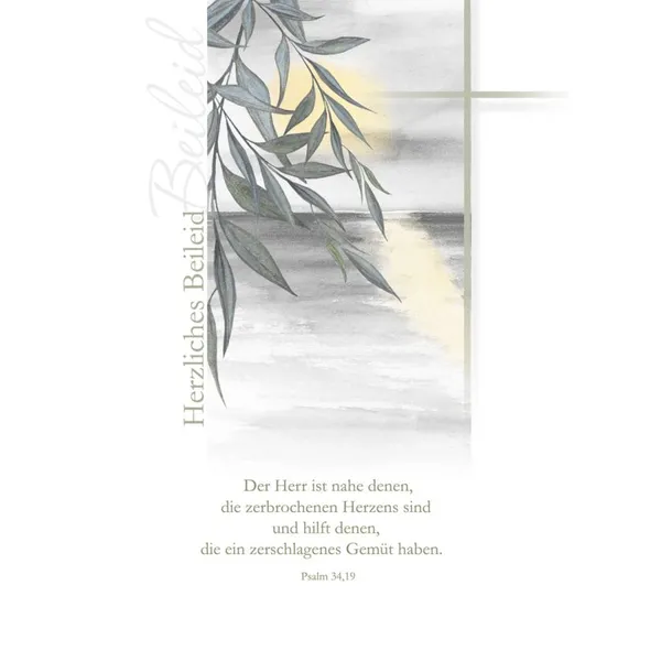 Produktbild des Artikels Faltkarten - Trauer 10er Set (Schreibwaren)