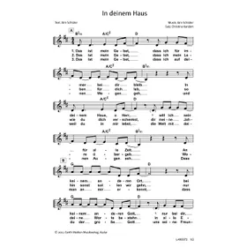 Produktbild des Artikels In deinem Haus (Noten - Download)