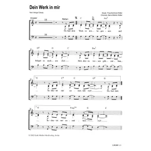 Produktbild des Artikels Dein Werk in mir (Noten - Download)