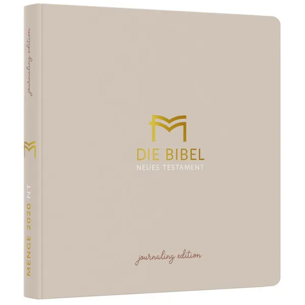 Produktbild des Artikels Menge 2020 NT - Journaling Edition, beige (Bibel - Gebunden)