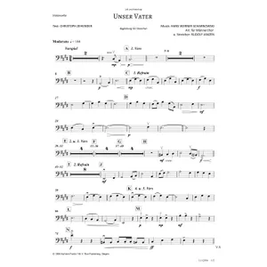 Produktbild des Artikels Unser Vater (Violoncello) (Noten - Download)