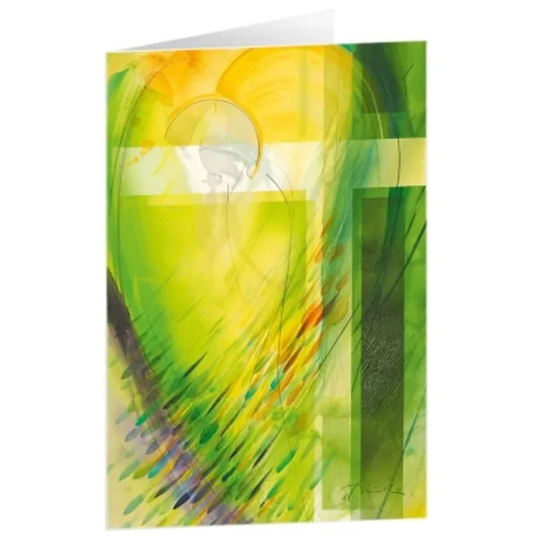 Produktbild des Artikels Kunstkarten "Der Engel tritt für dich ein" 5 Stk. (Schreibwaren)