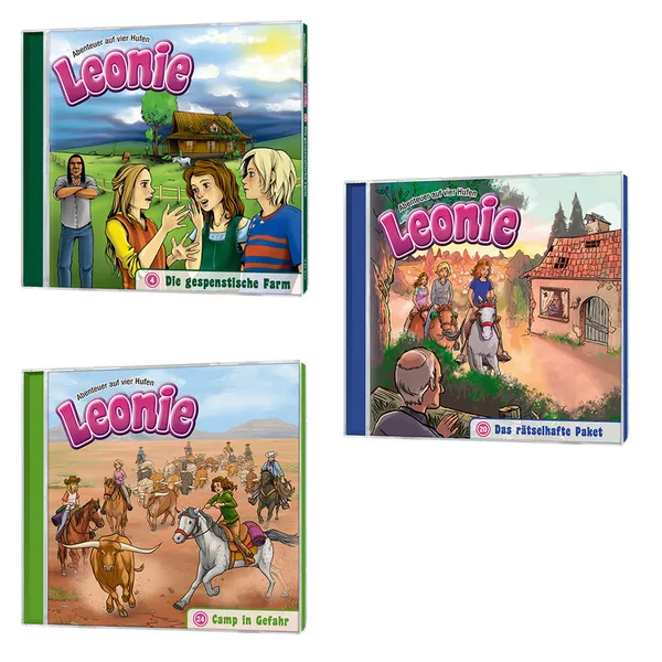 Produktbild des Artikels Leonie - Abenteuer auf vier Hufen - CD-Set 10 (Hörbuch/Hörspiel - CD)