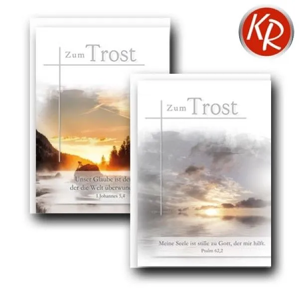 Produktbild des Artikels Faltkarten - Trauer 10er Set (Schreibwaren)