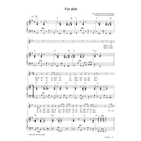 Produktbild des Artikels Für dich (Noten - Download)
