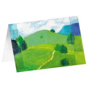 Produktbild des Artikels Kunstkarten "Grüne Wiesen" 5 Stk. (Schreibwaren)