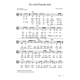 Produktbild des Artikels Es wird Freude sein (Noten - Download)