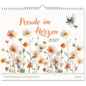 Produktbild des Artikels Freude im Herzen 2027 - Wandkalender (Kalender - Spiralbindung)