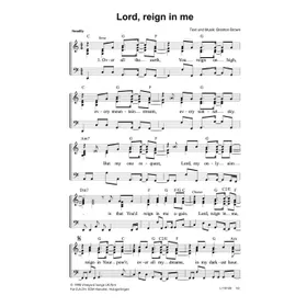 Produktbild des Artikels Lord, Reign In Me (Noten - Download)