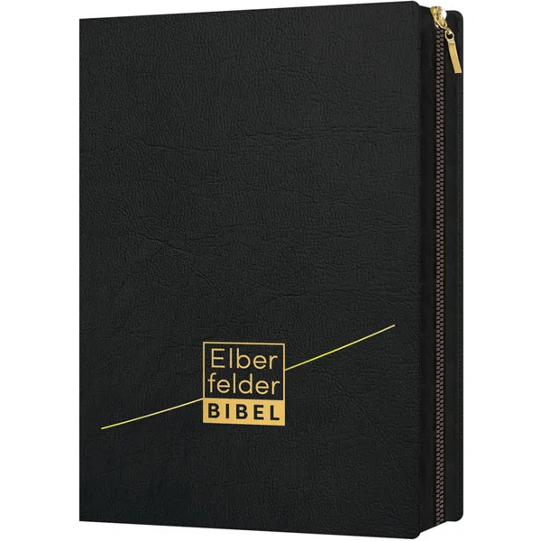 Produktbild des Artikels Elberfelder Bibel - Taschenausgabe, Leder mit Reißverschluss (Bibel - Leder)