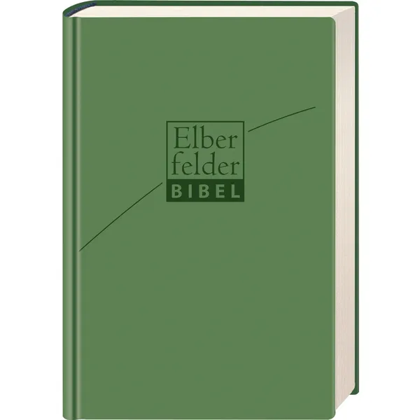 Produktbild des Artikels Elberfelder Bibel - Taschenausgabe, ital. Kunstleder verde (Bibel - Kunstleder)