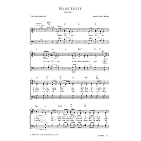 Produktbild des Artikels So ist Gott (Noten - Download)