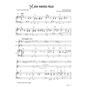 Produktbild des Artikels Ein weites Feld (Klavier) (Noten - Download)