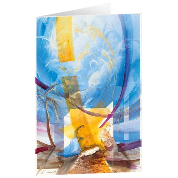 Produktbild des Artikels Kunstkarten "Ich verkündige euch große Freude" 5 Stk. (Schreibwaren)