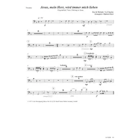 Produktbild des Artikels Jesus, mein Herr, wird immer mich lieben (Posaune) (Noten - Download)